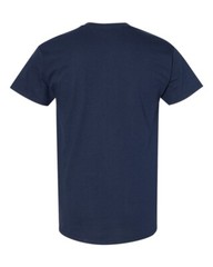 Gildan Black Large T-Shirt Heavyweight Soft 5000 Easy Care Tear-Away Label #A8