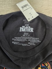 Black Panther Marvel Black Graphic T Shirt Men’s Size S Small Mighty Fine NWT