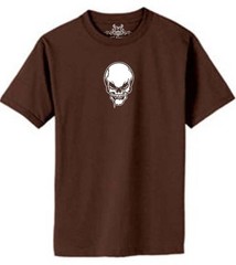 NW MEN’S PRINTED SKULL GLOW IN THE DARK FUNNY HIPSTER GRAPHIC COTTON T-SHIRT