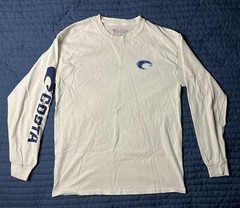 Costa Del Mar Shirt Men’s Med White Long Sleeve Since 1983 See What’s Out There