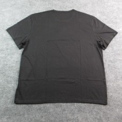 Quince Shirt Mens 2XL Black Crew Neck 100% Pima Cotton Luxe Touch NWT Hangtag