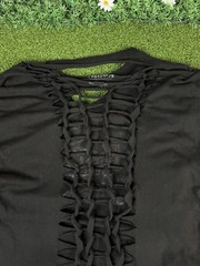 Knotts Scary Farm Ghost Town Streets Women’s Braided Shirt 3XL Fits Smaller SEE