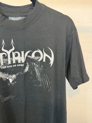 Vintage Satyricon Shirt Medium The Age Of Nero Black Metal