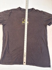 Mighty Fine “Non Stop Fun” Graphic T-Shirt Men’s Large Faded Black Gray Retro