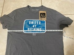 Fintech United By Fishing Graphic T-Shirt – Large – Castlerock