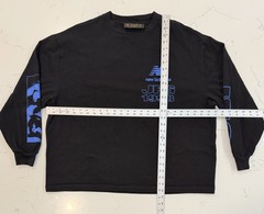 Joe Freshgoods X New Balance JFG 1998 Long Sleeve Graphic T Shirt Black Blue