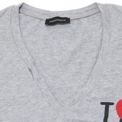 5038I maglia uomo grigia KRISVANASSCHE manica corta maglie t-shirts men