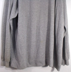 Bailey’s Point Gray V-Neck Long Sleeve T-Shirt Size 2XL (50-52) New