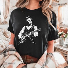 President Abraham Lincoln Guitar Shirt, Abe Lincoln Playing Guitar Design Tee