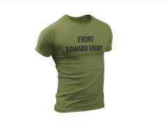 Front Toward Enemy T-Shirt Army Military Patriotic T shirt