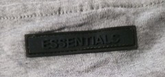 Fear Of God Essentials 100% Cotton Tee+Shorts Set Slim Fit Gray Small. New