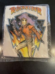 The Rocketeer T-Shirt Dave Stevens 1991 SSTop L Stedman Tag. NOS Rare