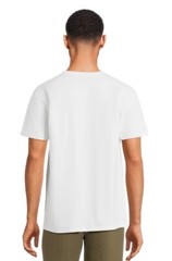 Athletic Works Men’s 100% Cotton White T Shirt Loose Fit -Choose Size -NWT