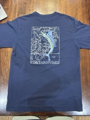 Vineyard Vines Blue Marlin Graphic T-Shirt Mens Small Fishing Swordfish Nautical