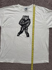 Tom Of Finland T Shirt LGBTQ Gay BDSM Art Crew Neck Men’s Size 3XL Vintage 90’s