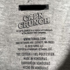 Funko POP! Tees Ad Icons Cap’n Crunch Tee Shirt Target Exclusive Size Variation