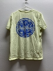Chubbies THE WEEKEND HAS ARRIVED Yellow Pocket Tee T Shirt MENS SIZE SMALL