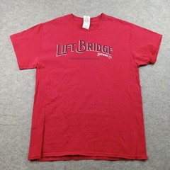 Lift Bridge Brewing Shirt Mens Medium Graphic Beer Tee Stillwater Beer Promo