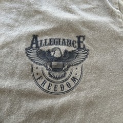 Used Allegiance Clothing Mens medium t-shirt Eagle Freedom shirt