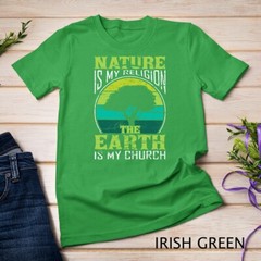 Native American Day Nature Is My Religion Earth Is My Church Unisex T-shirt