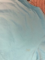 Eternity BC/AD Mens Turquoise Blue Aqua Rabbit Pig Print Shirt Small Embroidered
