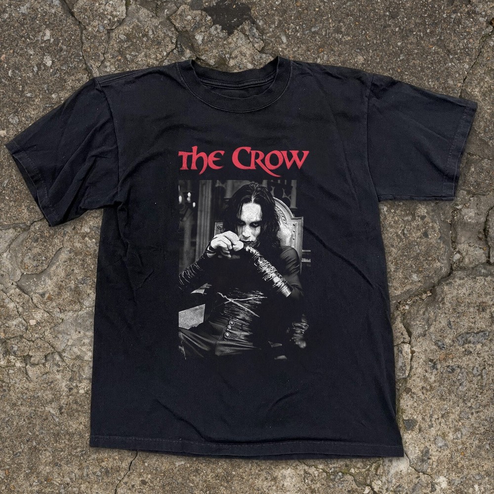 The Crow Movie Gothic Cult Classic Graphic T-Shirt