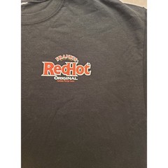 Franks RedHot Original Cayenne Pepper Sauce Black Graphic T-Shirt Men’s Large