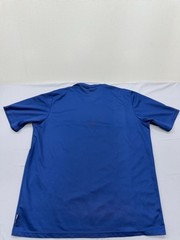 Adidas Mens Navy Soccer Jersey Short Sleeve Crew Neck XL Striped
