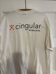 vintage cingular wireless t shirt size XL