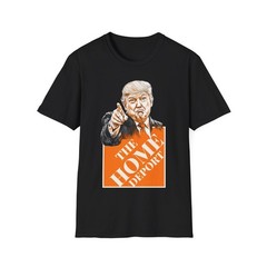 The Home Deport Trump Funny Political Graphic T-Shirt Tee – L022