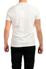 Versace Men’s White “Taylor Fit” Short Sleeve Logo Print T-Shirt US 2XL IT 56