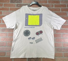 Gameboy Graphic T Shirt Nintendo Men’s Size XXL Gray Select Start