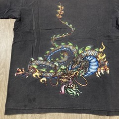 JNCO Shirt L 90s 00s Y2k Dragon Grunge Crown Logo Skater Skating Skate Tee