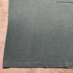 Vintage 1992 Aruba Dutch West Indies T Shirt Single Stitch Striped Green Mens L