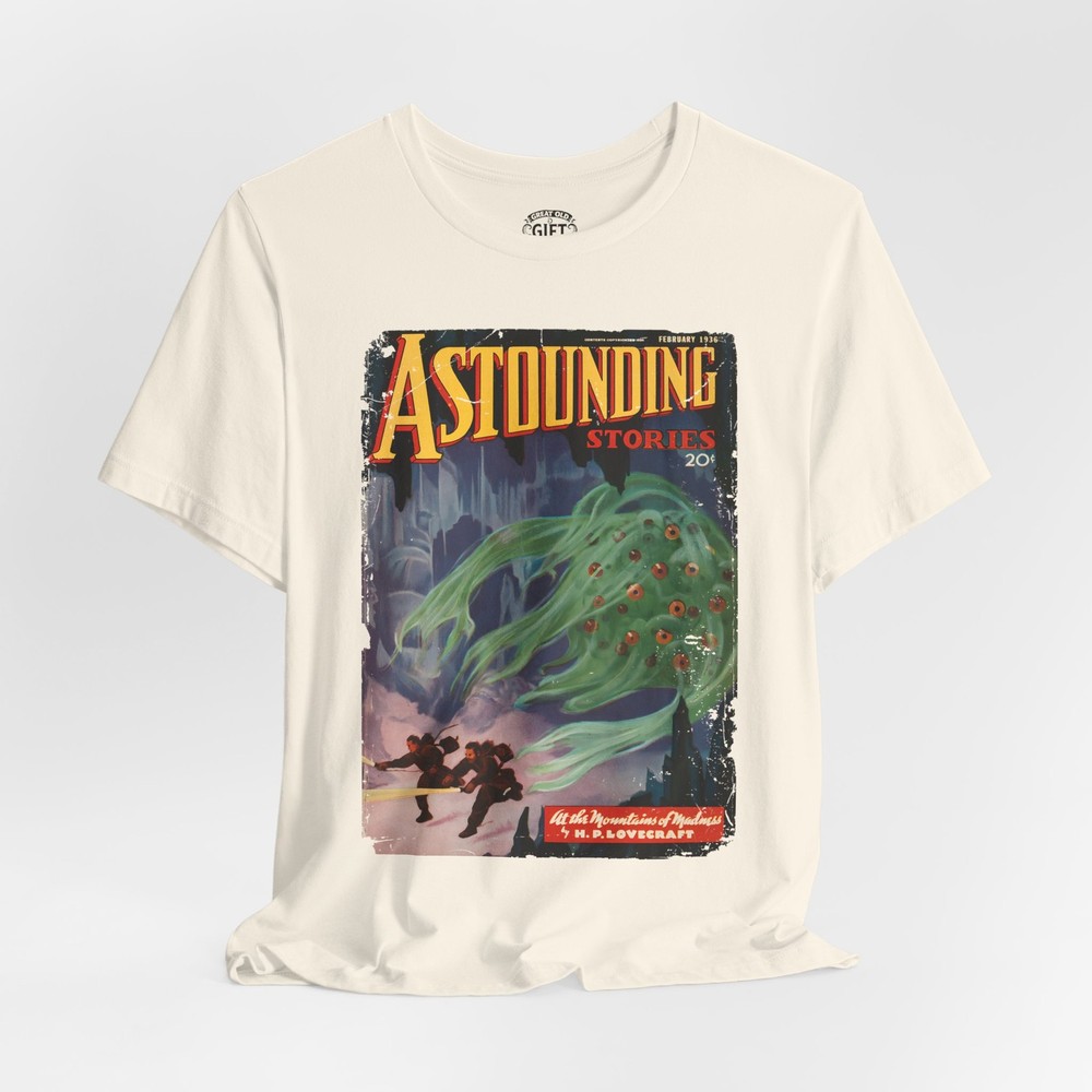 Lovecraft Mountains of Madness Pulp Cover 1936 T-shirt