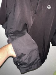 Adidas Golf Active Wear Short Sleeved Jacket Black Climate Proof Men’s Sz XL