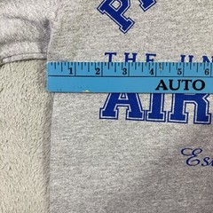 United States Air Force Shirt Adult Small Gray Blue Graphic Tee Double Sided