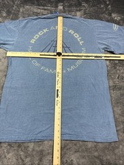 VINTAGE Rock And Roll Hall Of Fame Shirt Adult Large 90s Jerzees USA Blue 1995