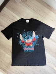 Rare Disney Lilo Stitch Double-Sided Print T-Shirt 00s