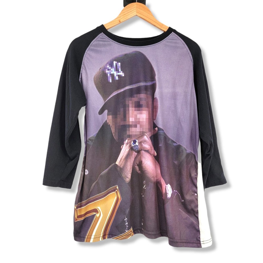 Maxi Milian Men’s Jay-Z Baseball Shirt Size Large