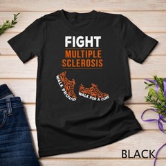 Fight Multiple Sclerosis MS Awareness Warrior Ribbon Unisex T-shirt