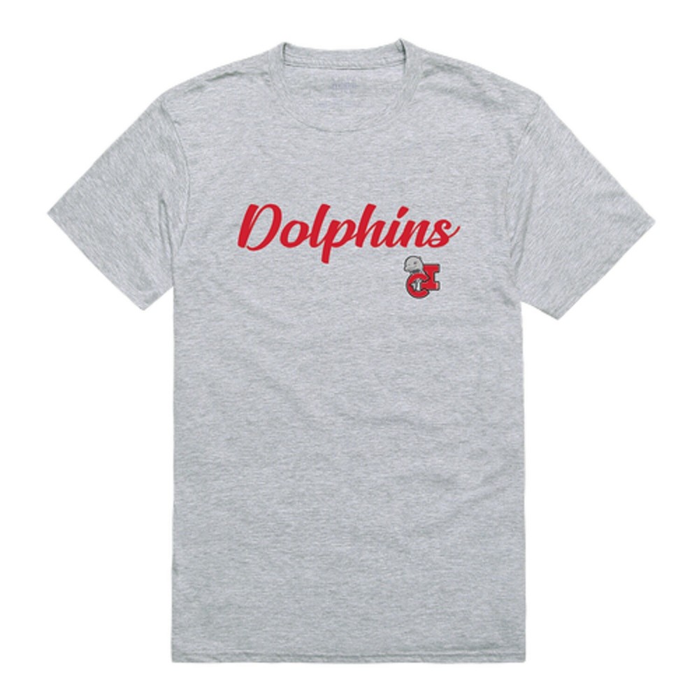 Cal State University Channel Islands Dolphin CSUCI NCAA Cotton Script T Shirt