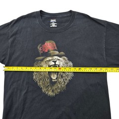 Vintage Hanes Beefy-T L Black Bear Graphic Tee Men’s Cotton Crew neck