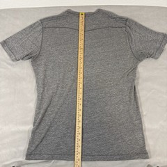 Agave Denim Standard Fit T-Shirt Mens Medium Heather Gray Crew Neck Tee