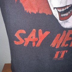 Stephen King IT Pennywise Clown T-Shirt Small Horror Movie Graphic Tee Halloween