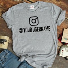 Instagram Custom T-shirt (S-5XL) SOCIAL MEDIA
