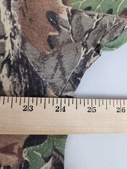 Vintage Ace Sportswear Camo Pocket T Shirt Adult X-Large Woods Nature Trees