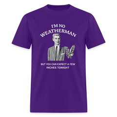 I’m No Weatherman T-Shirt – Funny Adult Humor Graphic Tee