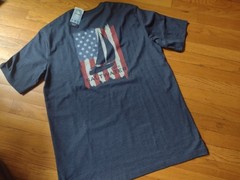 NWT, IZOD Men’s Saltwater Short Sleeve Cotton Blend Graphic T-Shirt