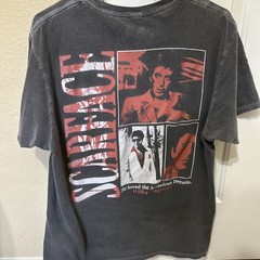 Scarface Men Shirt Large Gray Graphic Short Sleeve Tee